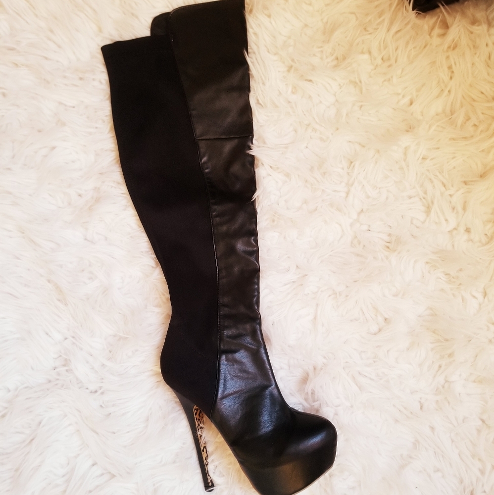 Knee high boots